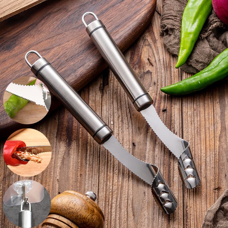 Descorazonador de Pimientos y Verduras