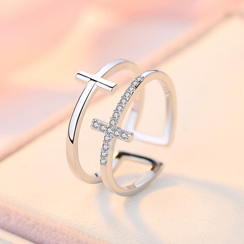 Anillo Miniatura Cobre con Circón