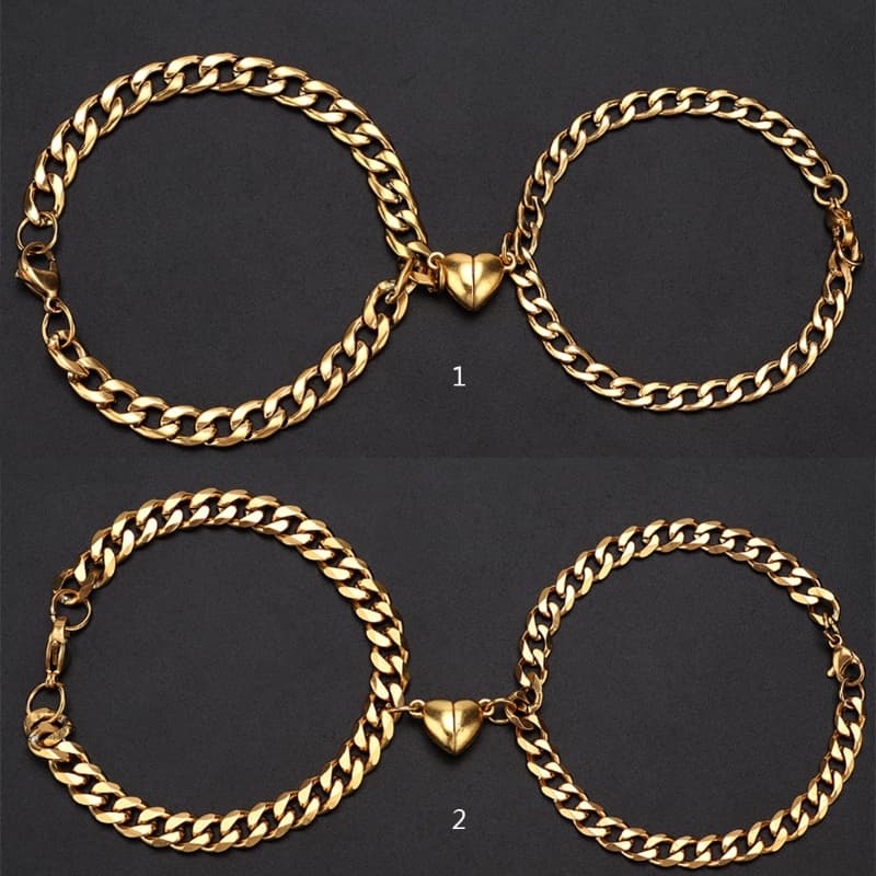 Pulseras de Pareja Magnéticas Love Magnet