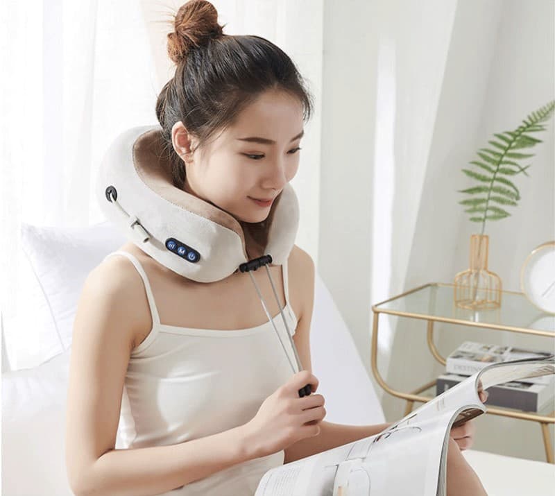 Masajeador Cervical en Forma de U para Cuello y Hombros