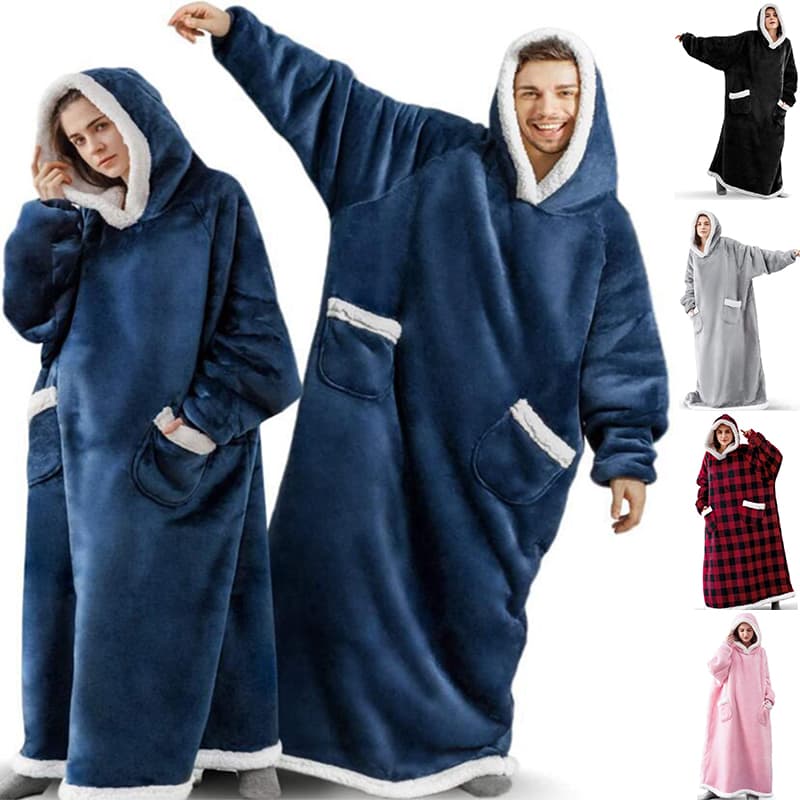 Sudadera Manta para TV con Bolsillos Extragrande