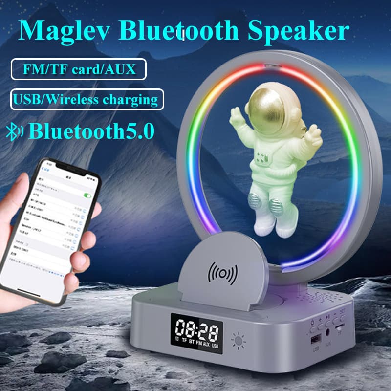 Altavoz Bluetooth Levitante Astronauta RGB Mini