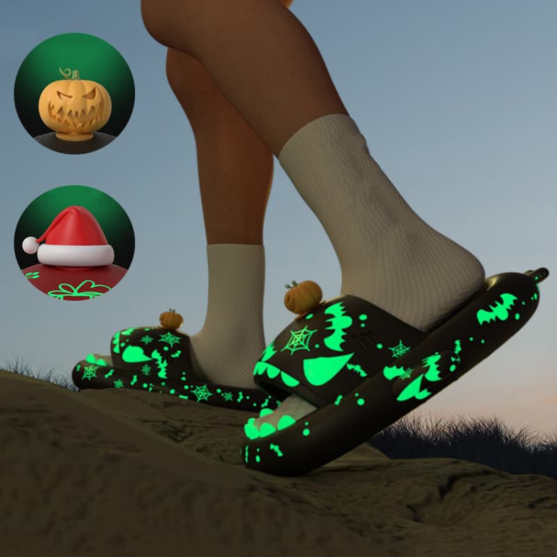 Zapatillas Luminosas Tiburón para Pareja Adultos
