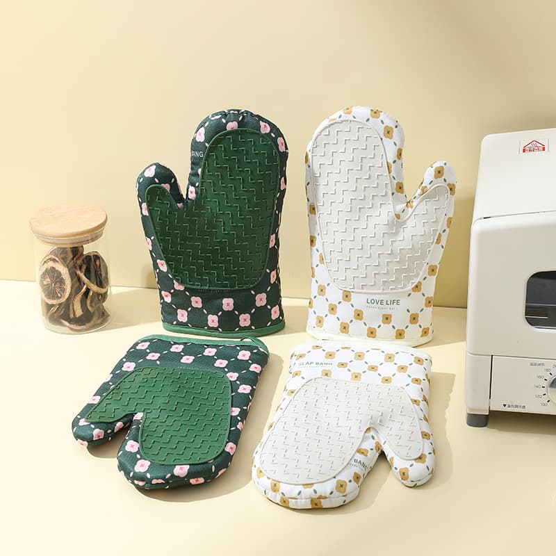 Guantes Aislantes de Algodón para Microondas y Horno