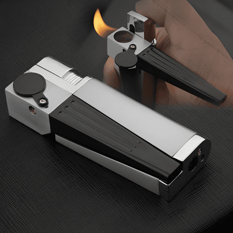 Encendedor Plegable Tubo Pipe Lighter Metálico
