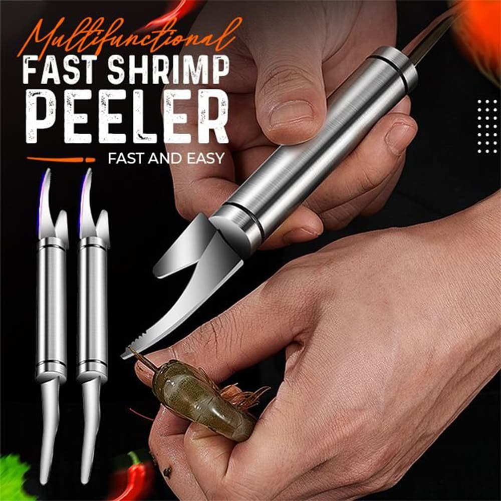 Herramienta Multiusos para Limpiar Camarones y Pescado