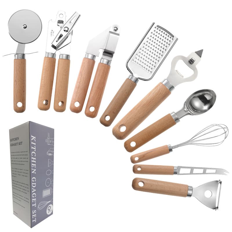 Gadget de Cocina con Mango de Madera