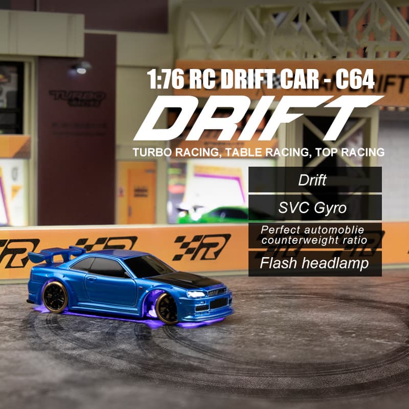 Coche RC Turbo Racing C64 Drift con Giroscopio