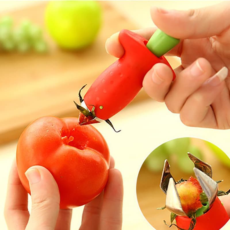 Removedor de Tallos para Fresas y Tomates