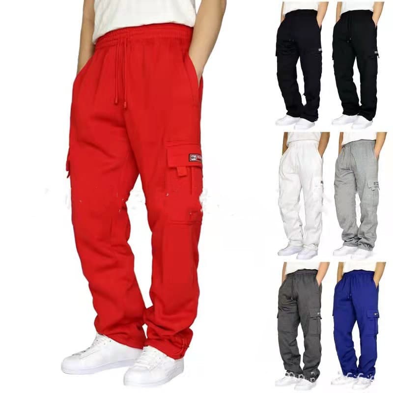 Pantalones Deportivos Hombre Cintura Elástica Joggers