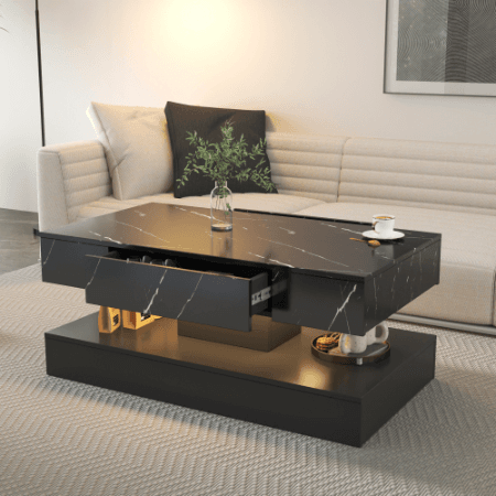 Mesa de Centro LED para Salón Moderna
