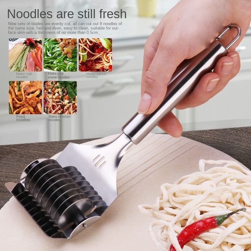 Cortador Manual de Fideos en Acero Inoxidable