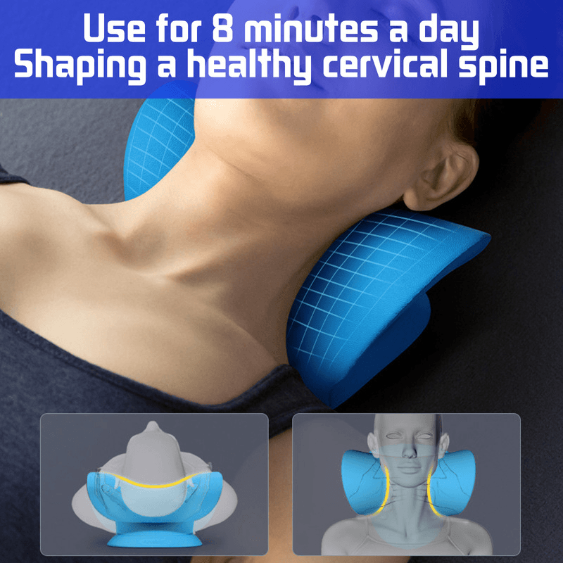 Almohada de Tracción Cervical para Relajación Muscular