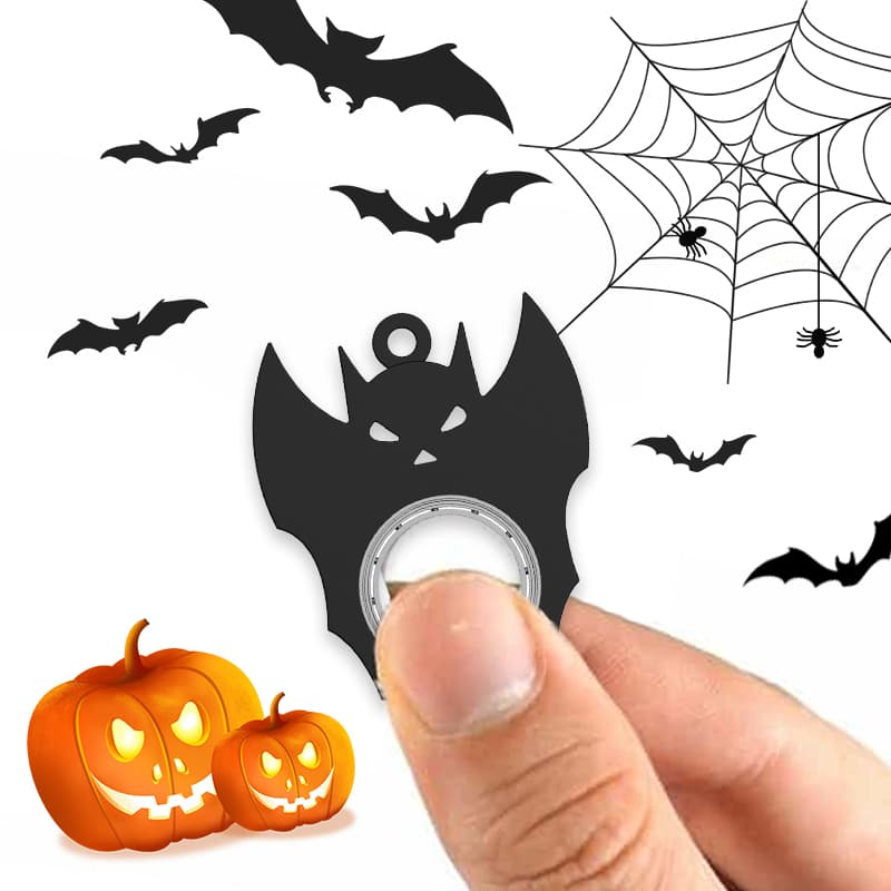 Spinner Fidget Halloween con Abridor - Murcié­lago y Fantasma