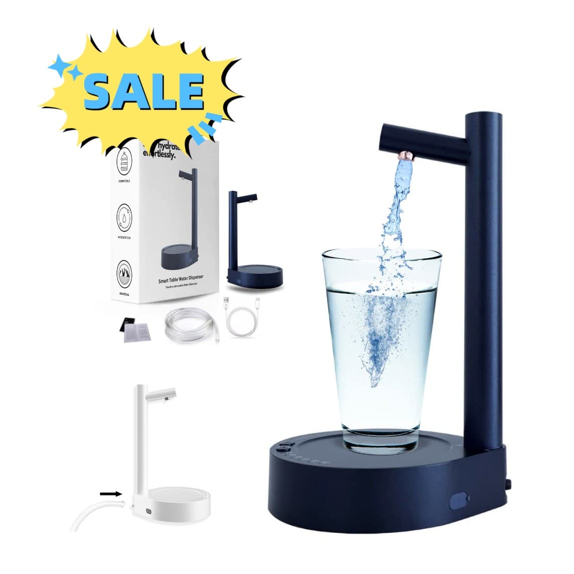 Dispensador Automático de Agua para Botellas