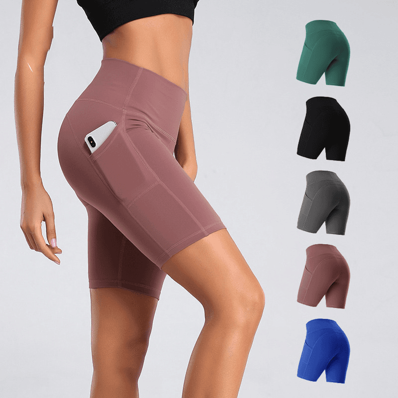 Leggings Deportivos Cintura Alta con Bolsillos para Mujer