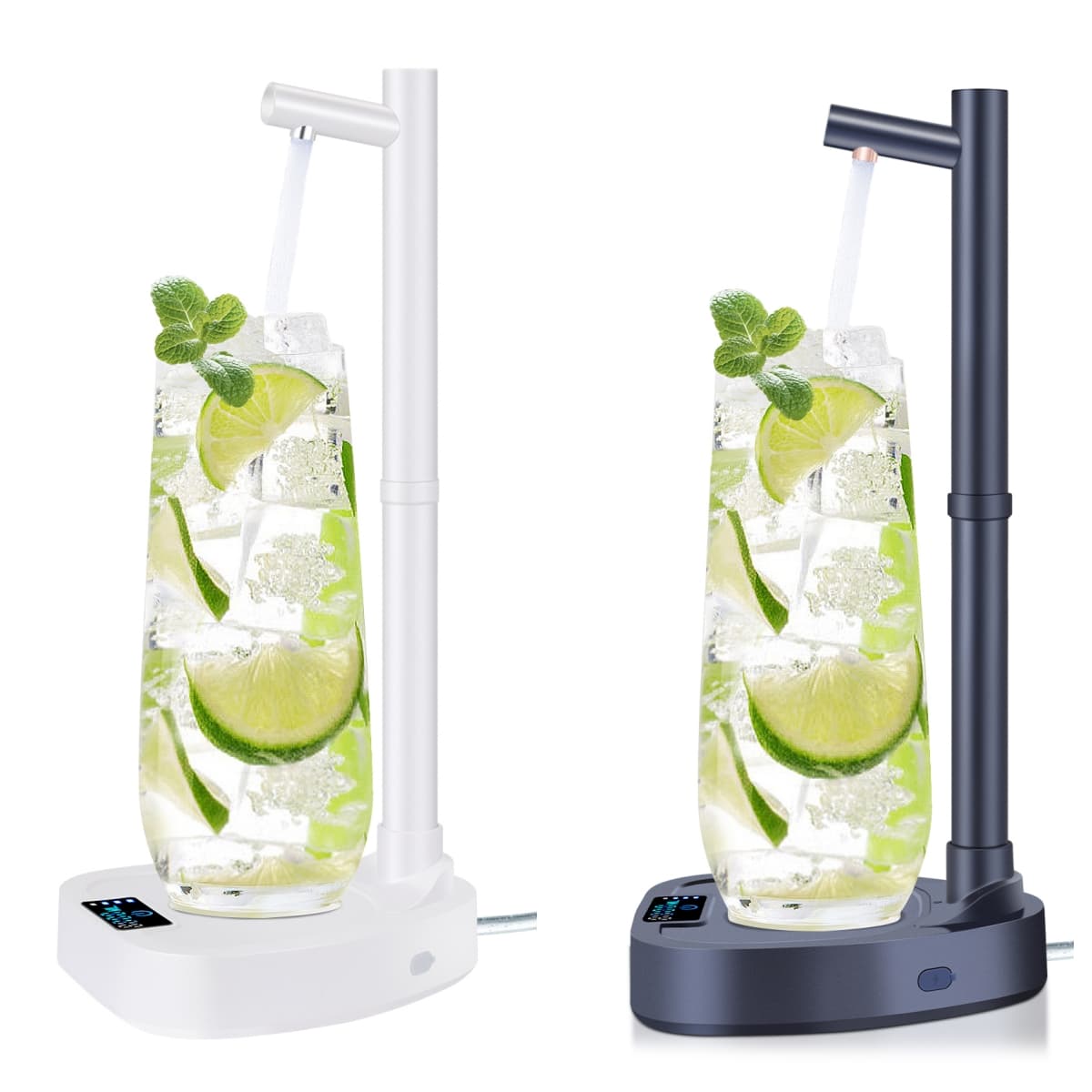 Dispensador de Agua Automático Recargable con Soporte