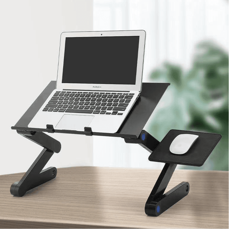 Soporte Plegable para Portátil con Ventilación Dual