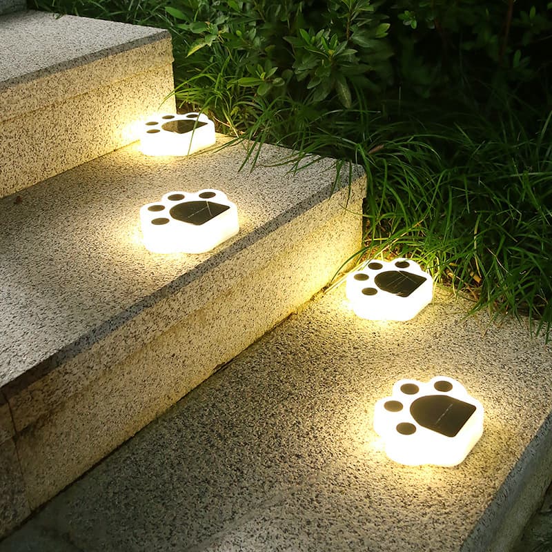 Luz Solar LED Subterránea para Jardín
