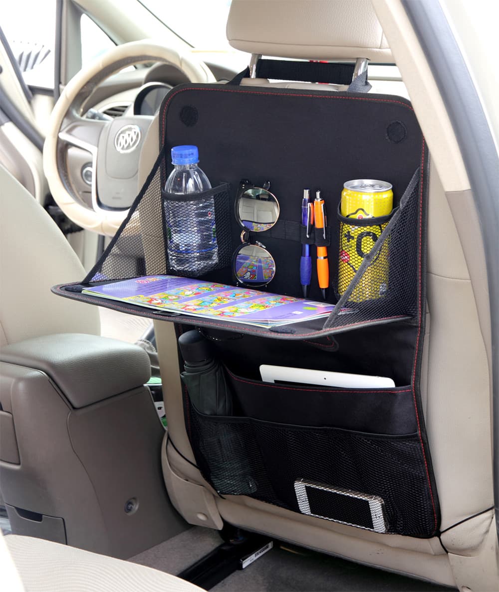 Organizador Plegable para Asiento Trasero del Coche