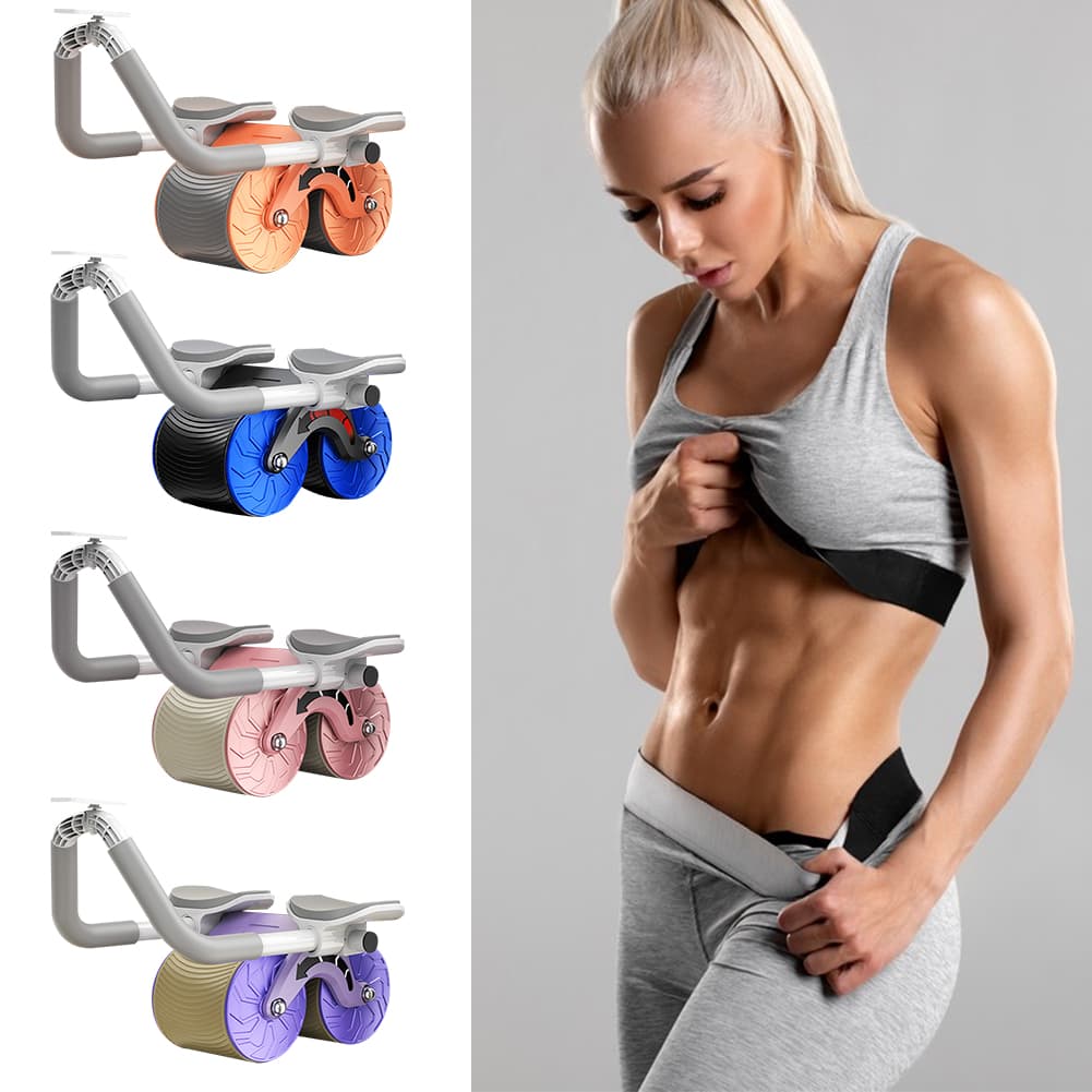 Rueda Abdominal 2 en 1 para Ejercicio en Casa