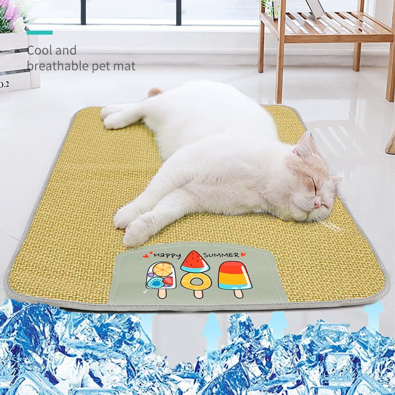 Colchoneta Refrigerante para Mascotas Ice Cool Grass