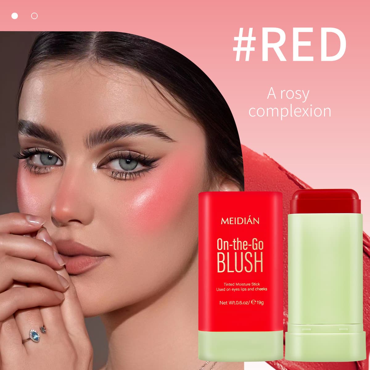 Colorete Rouge Maquillaje Nude Natural