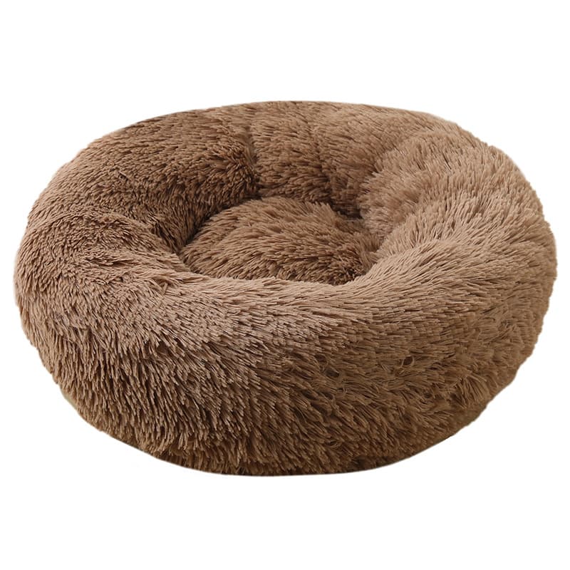 Cama Redonda Acogedora para Perros y Gatos