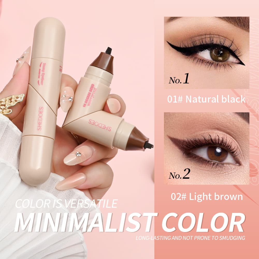 Sello Delineador de Ojos Impermeable - Lápiz Eyeliner Stamp