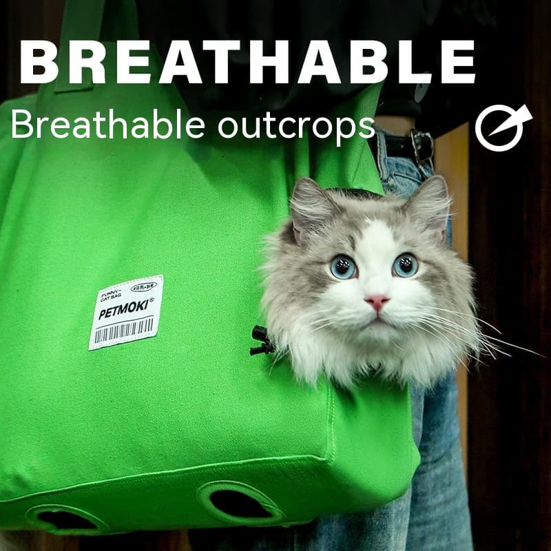 Bolsa de Transporte para Mascotas Multifuncional Respirable