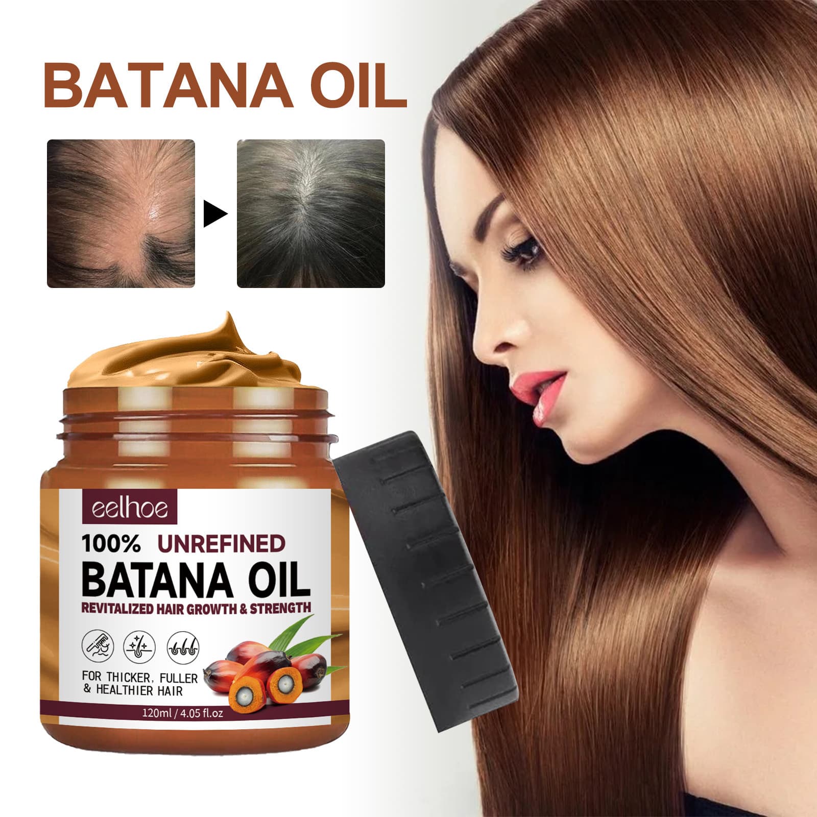 Mascarilla Capilar Aceite de Batana - Alisado y Reparación
