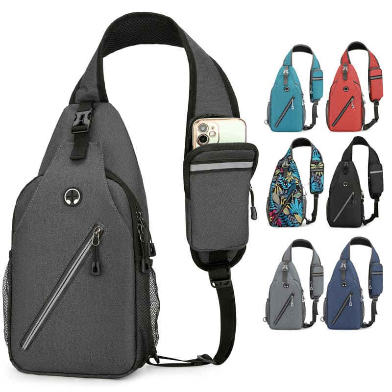 Bolsa Bandolera Multifunción para Hombre en Lona Resistente
