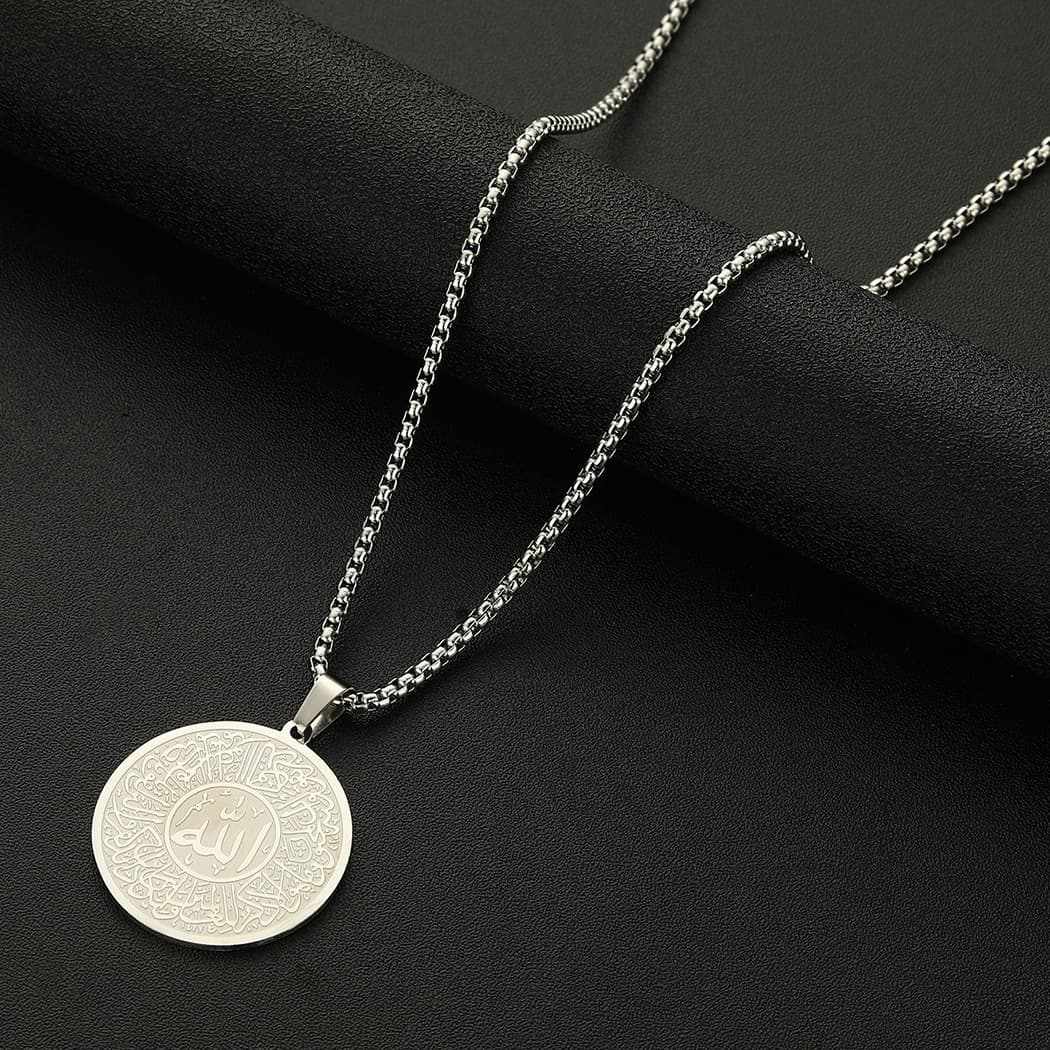 Collar de caligrafía para hombre