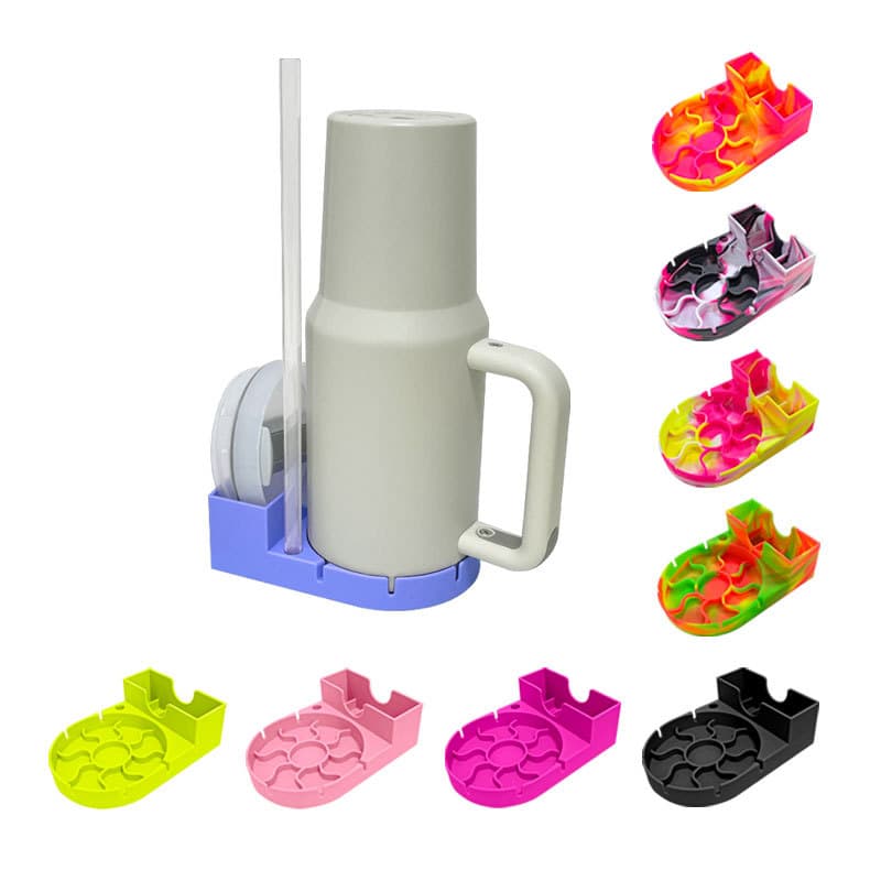 Escurridor de Tazas de Silicona con Almacenamiento