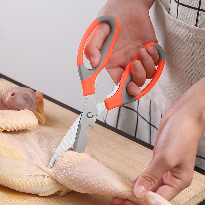 Abridor de botellas multifunción con tijeras de cocina