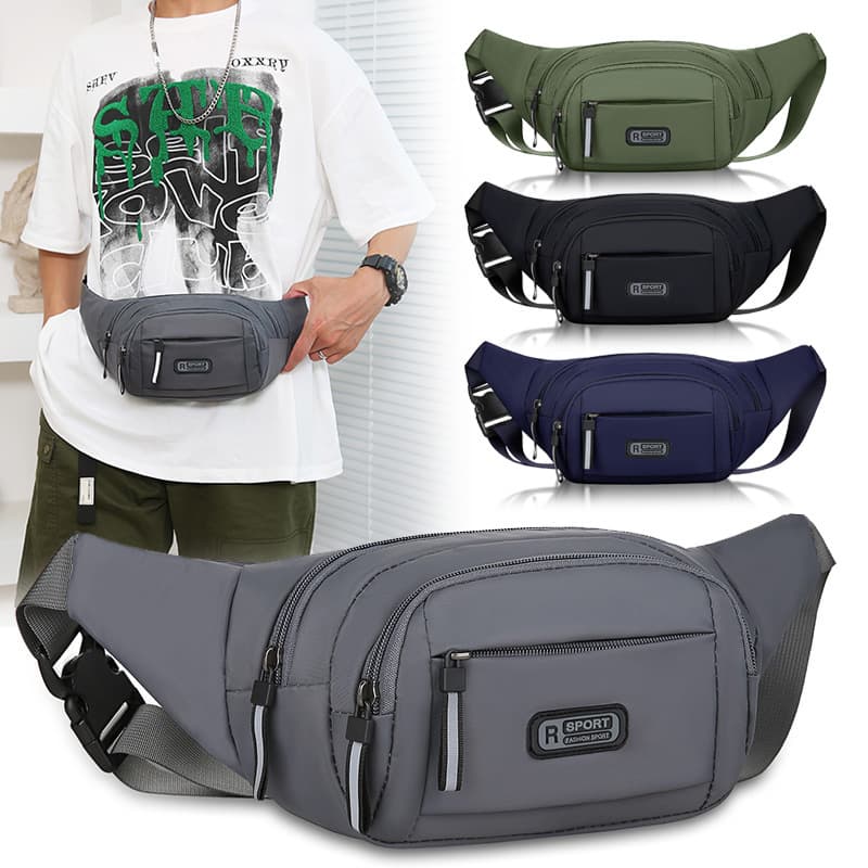 Bolsa Cintura Hombre Multifuncional Impermeable