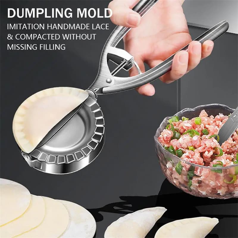 Molde para Dumplings de Acero Inoxidable