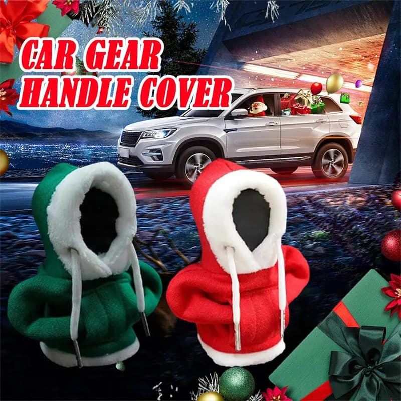 Funda Navideña para Palanca de Cambios del Coche