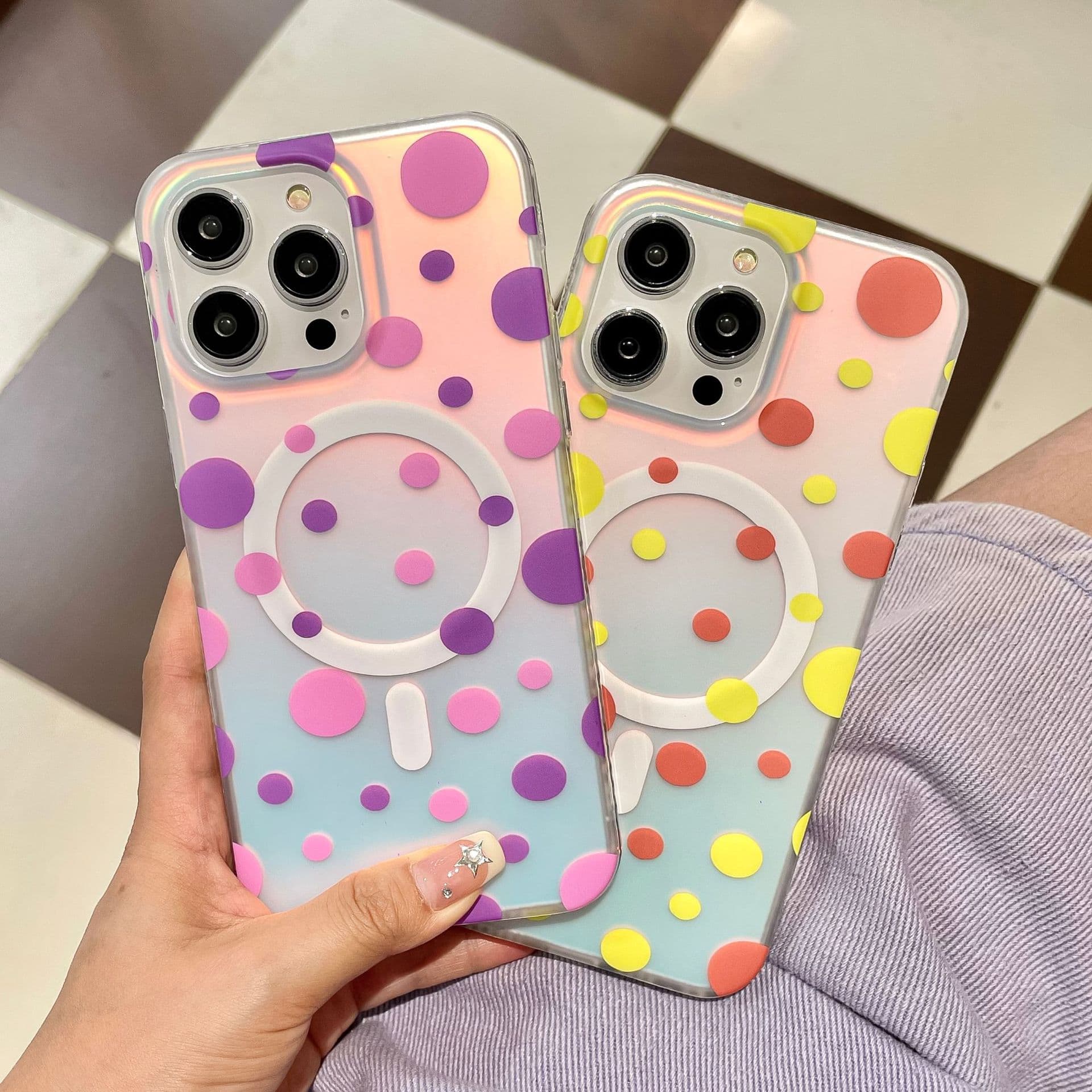 Funda Magnética iPhone 8 y 8 Plus Lunares