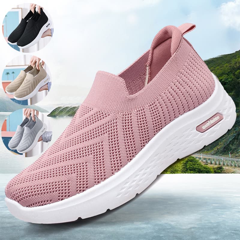 Zapatillas Deportivas Mesh Slip-On para Mujer
