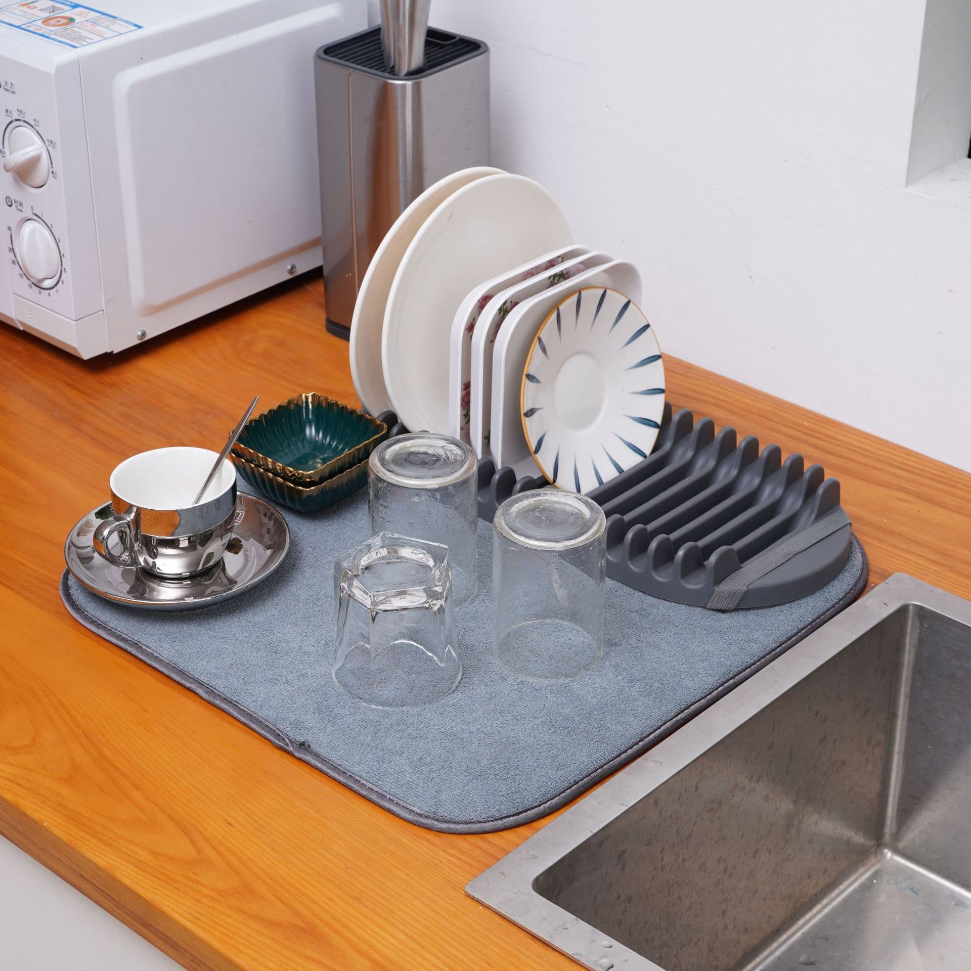 Escurridor de Platos Colgante para Cocina