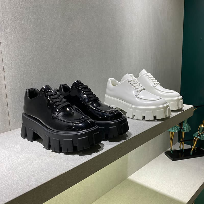 Bota Plataforma con Tacón Único para Mujer