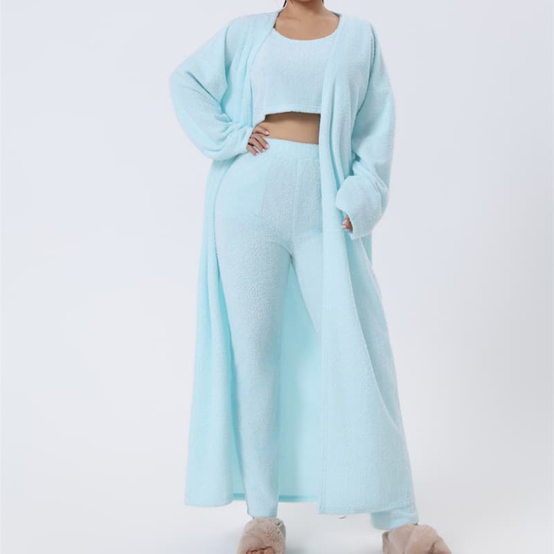 Conjunto de Pijama Cozy 3 Piezas Mujer