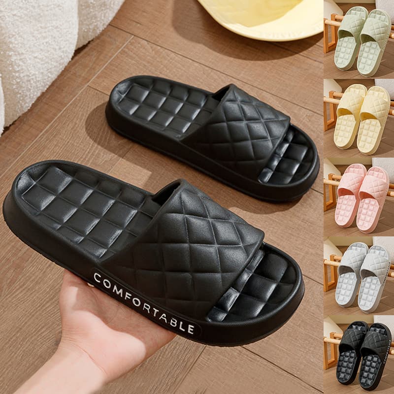 Zapatillas de Casa Unisex con Diseño Cuadros
