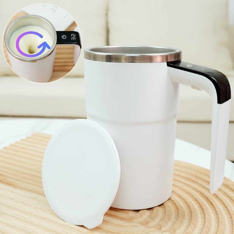 Taza de Café Eléctrica Recargable USB con Base Magnética