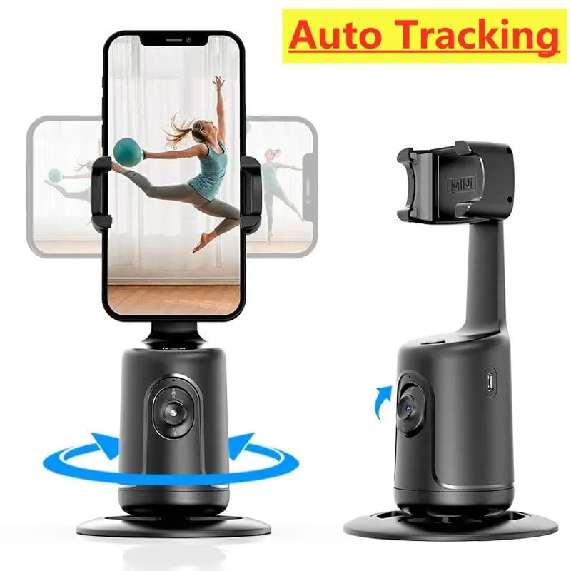 Gimbal inteligente con seguimiento facial 360°