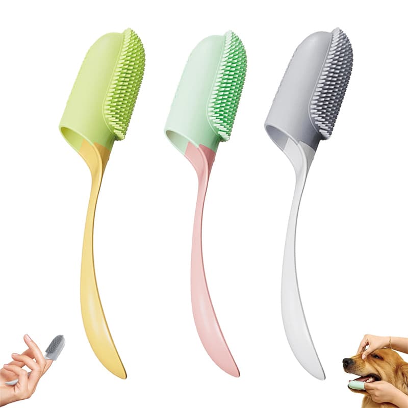 Cepillo de Dientes Dedo Mascotas Silicona