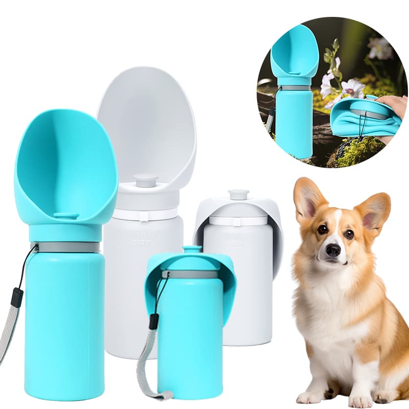 Botella Portátil Plegable para Mascotas