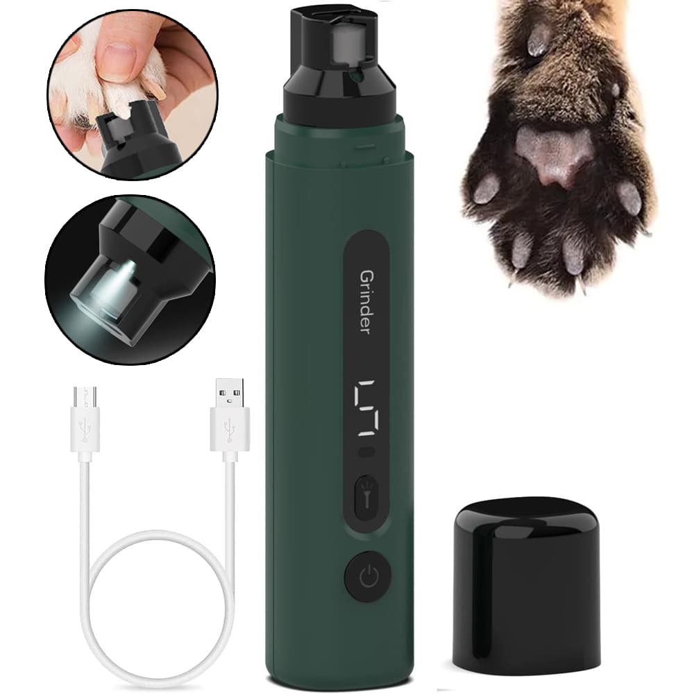 Afilador Eléctrico de Uñas para Mascotas Recargable