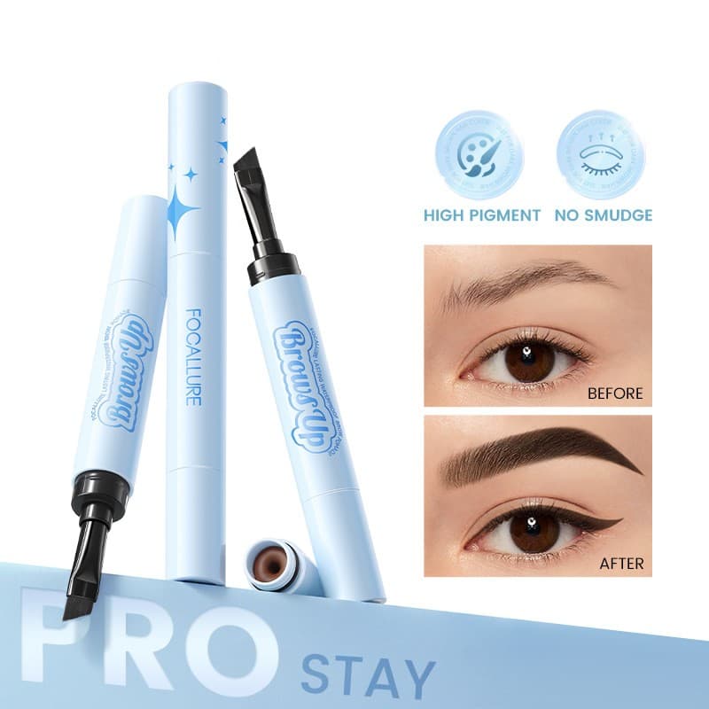 Gel Cejas 3D 2 en 1 - Delineador Impermeable